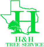H&H Tree Services work site